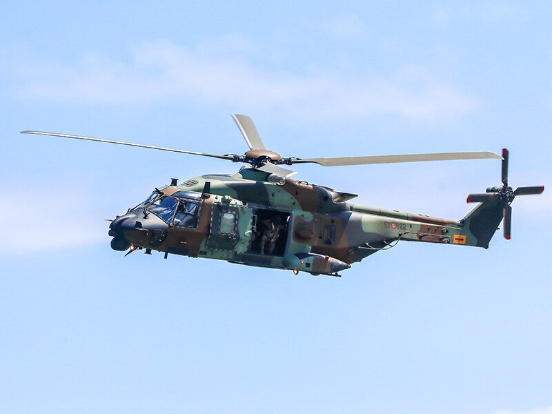 España recibe helicóptero NH90 para el Ejército de Tierra