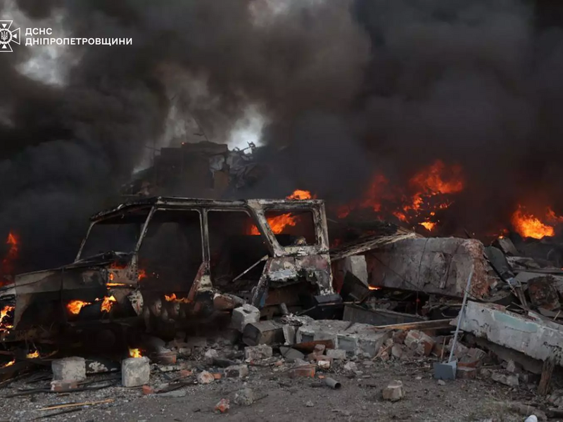 Rusia ejecutó un ataque combinado contra Kiev con misiles y VANT