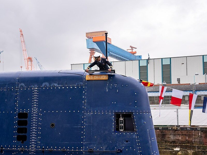 Alemania entrega submarino a Israel