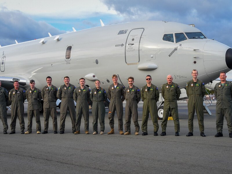 Australia completa su flota de patrulla marítima P-8A Poseidon