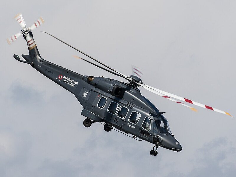 Helicóptero AW-149 de fabricación italiana.