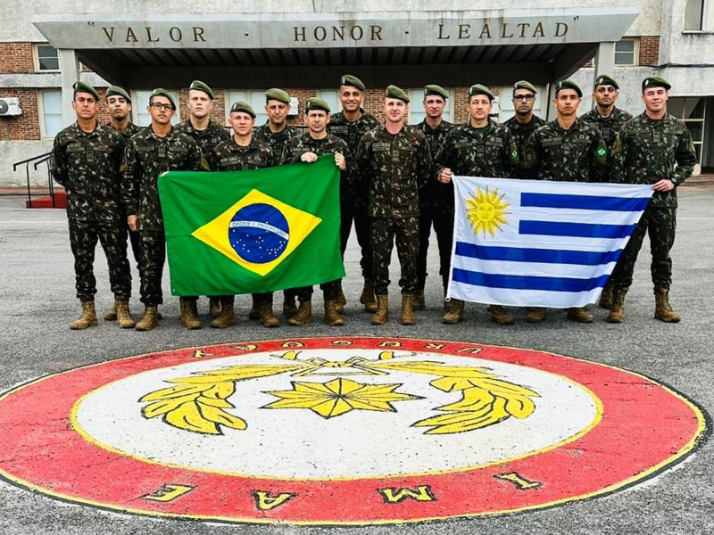 Brasil y Uruguay completan ejercicio Minuano