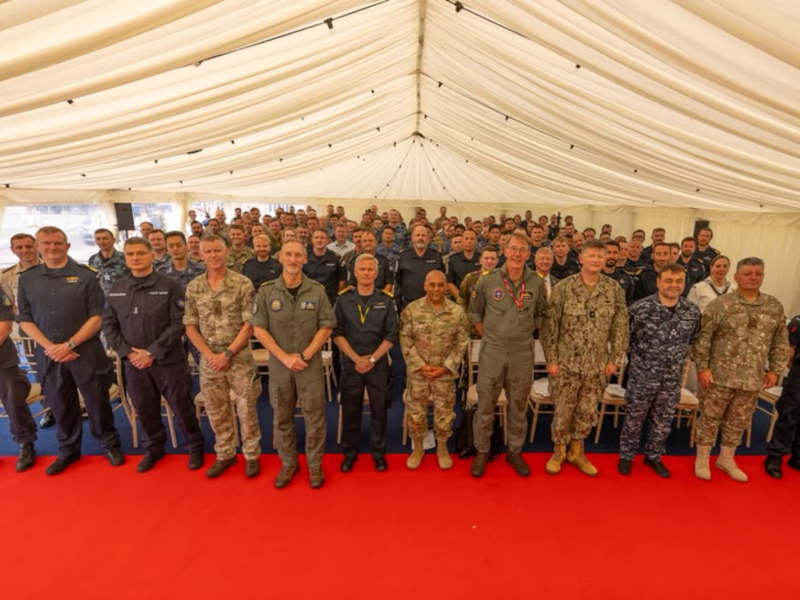 Fotografía oficial del ejercicio Sea Breeze 2026 (U.S. Navy)