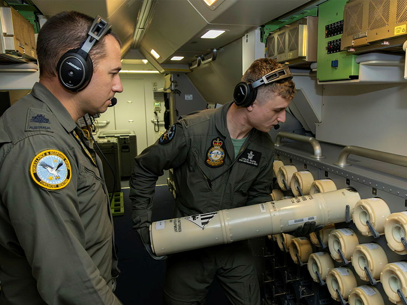 Australia desplegó medios aéreos y personal para participar en el ejercicio Valiant Shield 26