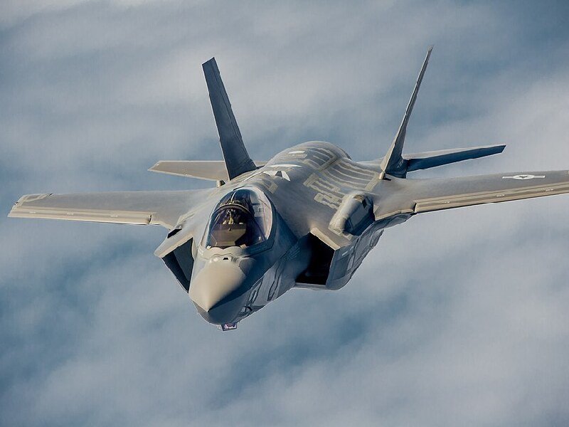 Aeronave F-35A Lightning II estadounidense.