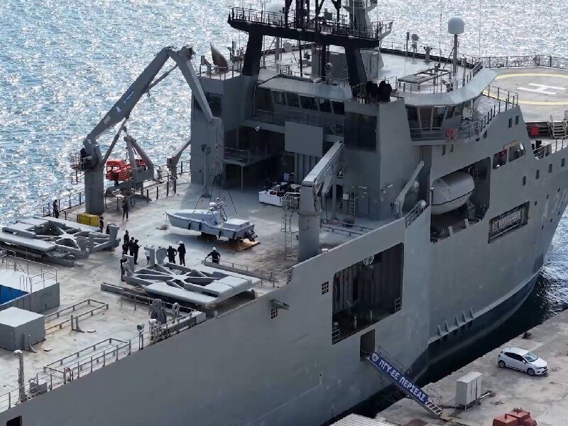 VSNT Corsair a bordo del HS Perseas.