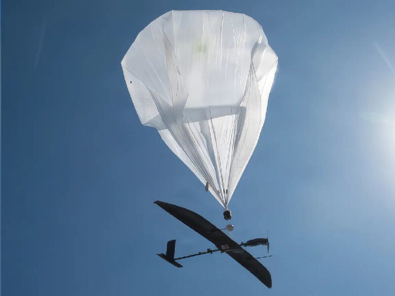 Globo de gran altitud de Urban Sky durante una demostración especial para usuarios, de varios días de duración, en el aeródromo de Orote, en la Base Naval de Guam, el 24 de junio de 2026.
