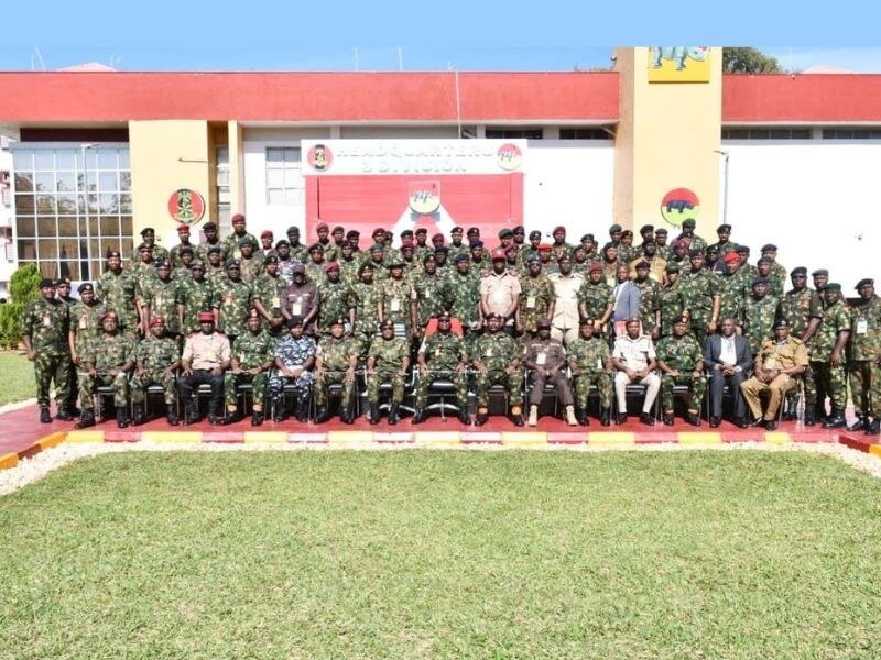 La 3.ª División del Ejército de Nigeria que realizarán el curso de 5 días para el ejercicio de planificación de operaciones, respuestas coordinadas frente a amenazas múltiples.