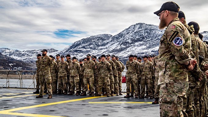 Dinamarca inicia ejercicios militares en Groenlandia con otros cuatro países de la OTAN